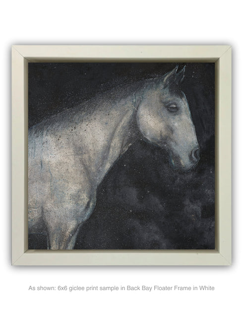 Horse | Framed Giclee Print on Canvas